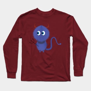 Cute Demon Long Sleeve T-Shirt